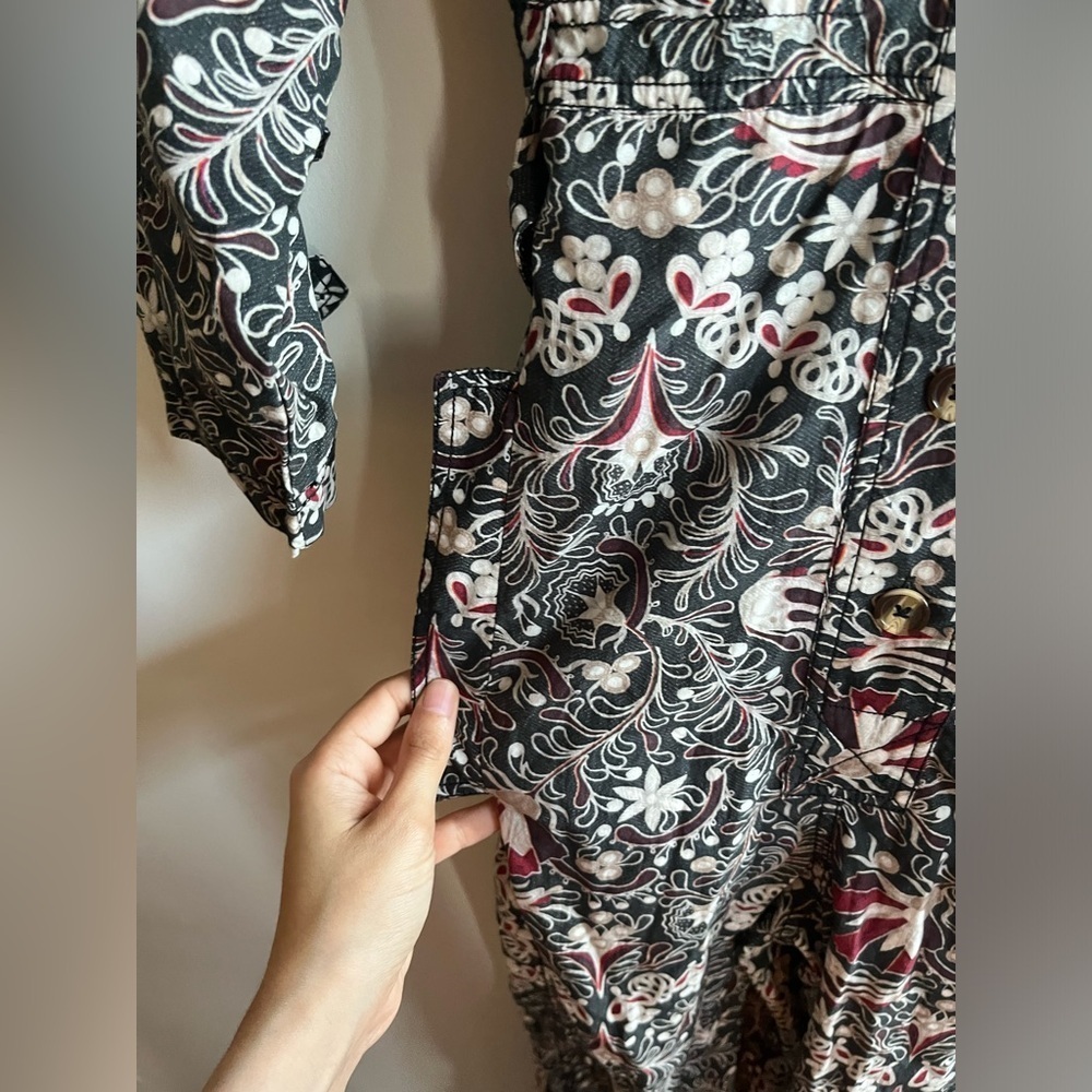 Maria Cher Floral Patterned Jumpsuit XS - Picture 4 of 16